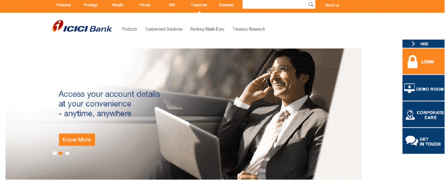 ICICI Corporate Internet Banking Login Guide: and Efficient